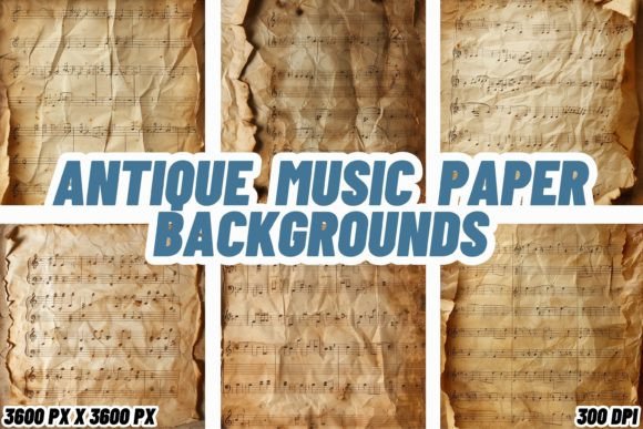 Antique Music Paper Backgrounds: A Designer's Guide