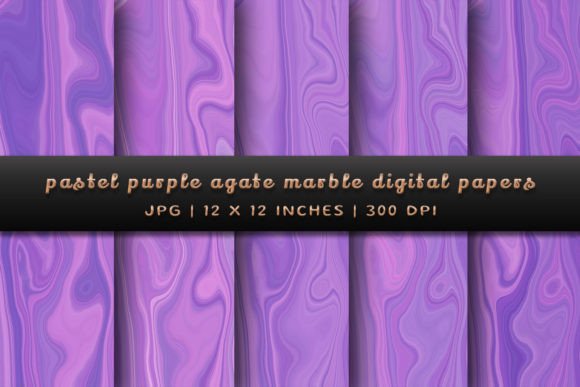 Elevate Your Projects with Pastel Purple Agate Marble Backgrounds