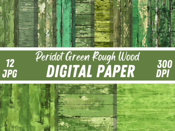Peridot Green Rough Wood: Natural Texture for Modern Design