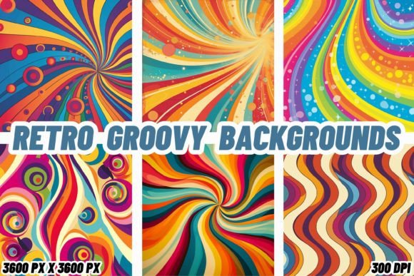 Retro Groovy Backgrounds: A Designer's Guide to Funky Vibes