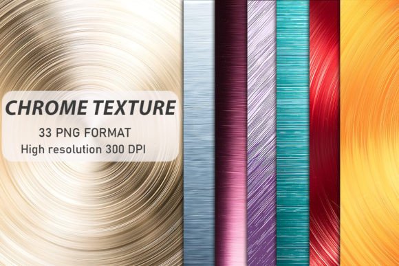 Shiny Metal Chrome Texture Backgrounds: A Modern Design Essential