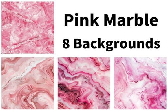 The Soft Power of Pink Marble Backgrounds in Design